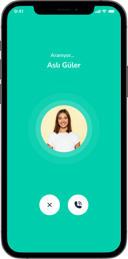 Görüntülü Görüşme ekranı